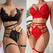 Strappy two Piece Sexy Lingerie Set