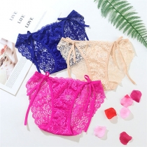 Low Waist Tie Lace Briefs Underwear