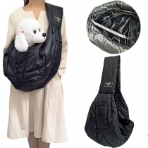 Fashion Solid Color Pet's Crossbag