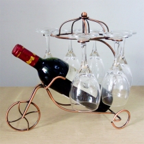 Practical Metal Wine Cupholders Home Decoration