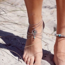 Fashion Multi-layer Tassels Ankle Chain