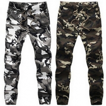 Fashion Camouflage Printed Men's Casual Pants