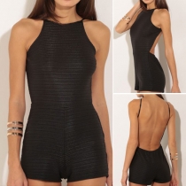 Sexy Backless Slim Fit Sling Rompers