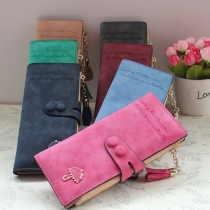 Fresh Style Long Wallet with Hand Strap