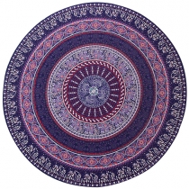 Trendy Printed Round-shaped Beach Towels