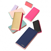Elegant Solid Color Zipper Wallet For Women
