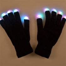 Creative Colorful LED Lighting Gloves
