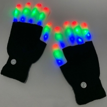 Creative Colorful LED Lighting Gloves