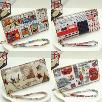 Cute Style Printed Wallet For Women