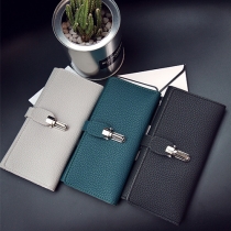 Fashion Solid Color Long Wallet for Women