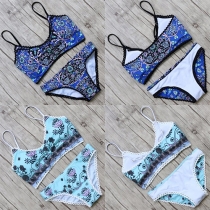 Sexy Printed Bikini Set