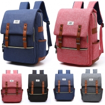 Fashion Contrast Color Outdoor Traveling Backpack