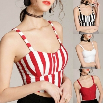 Sexy Backless Sling Crop Top 