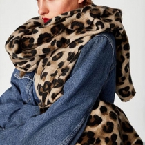 Fashion Leopard Print Scarf
