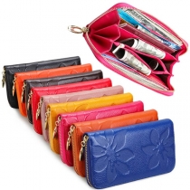 Fashion Solid Color Long-style Wallet 