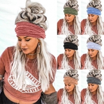 Fashion Solid Color Sports Head Band