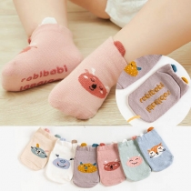 Cute Cartoon Pattern Anti-slip Baby Floor Socks-2 pair/set