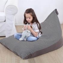Fashion Contrast Color Striped Toy Clothes Storage Bag