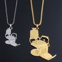 Creative Style Chair Pendant Necklace