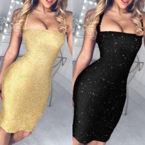 Sexy Backless Slim Fit Sling Dress