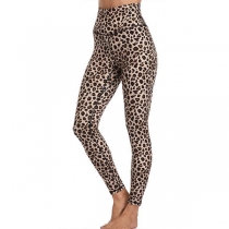 Fashion High Waist Leopard Printed Stretch Leggings