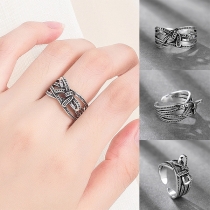 Retro Style Bow-knot Shaped Open Ring