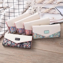 Fashion Printed Long-style Wallet