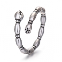 Chic Style Lotus Root Shaped Alloy Ring