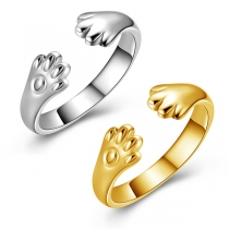 Creative Style Cat Claw Shaped Open Ring