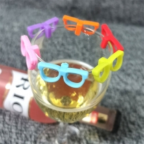 Creative Style Glasses Shaped Drink Maker 6 pcs/Set