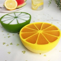 Creative Style Lemon-shape Silicone Ice Mold