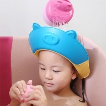 Cute Style Pig-shape Multifunctional Silicone Shampoo Cap for Kids