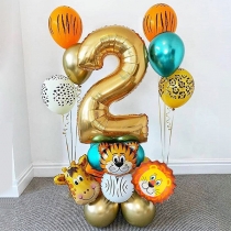 Cute Cartoon Pattern Birthday Decorations Balloon Kits
