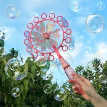 Playful Style Windmill Bubble Machine Children Toy