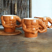 Creative Style Macho Man Muscle Ceramic Mug