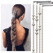 Chic Style Silver-tone Tassel Hair Accessories