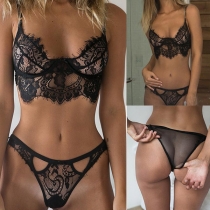 Sexy See-through Lace Lingerie Set