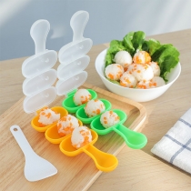 DIY Rice Ball Mold with Meal Spoon 2/Piece Set