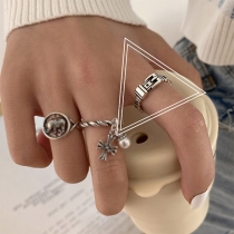 Punk Style Alloy Open Ring