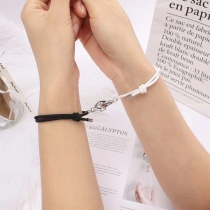 Fashion Adjustable Bracelet with Magnet Pendant for Lover