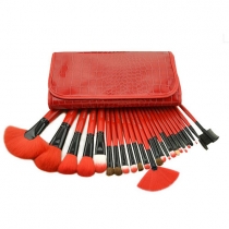 Beauty Makeup Brushes Cosmetic 24pcs Set with Case