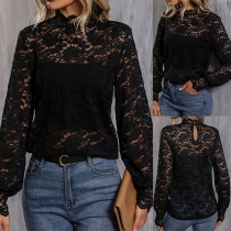 Sexy Hollow Out Crochet Lace Tops