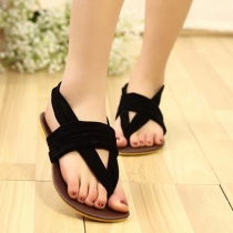 Bohemian Style Flat Heel Anti-slip Thong Sandals