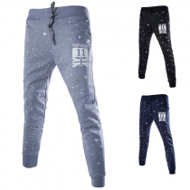 Fashion Printed Men's Casual Sports Pants