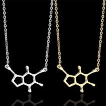 Chic Style Chemical Molecules Pendant Alloy Necklace