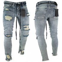 Fashion Slim Fit Ripped Men's Jeans 