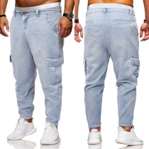 Fashion Side-pocket Men's Denim Harlan Pants