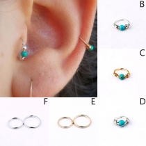 Fashion Turquoise Piercing Stud for Nose / Ears / Lip