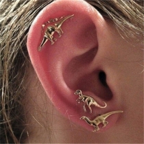 Cute Style Animal Shaped Stud Earring Set 3 pair/Set
