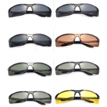 Sports Style Frameless Anti-UV Outdoor Cycling Fishing Men's Sunglasses